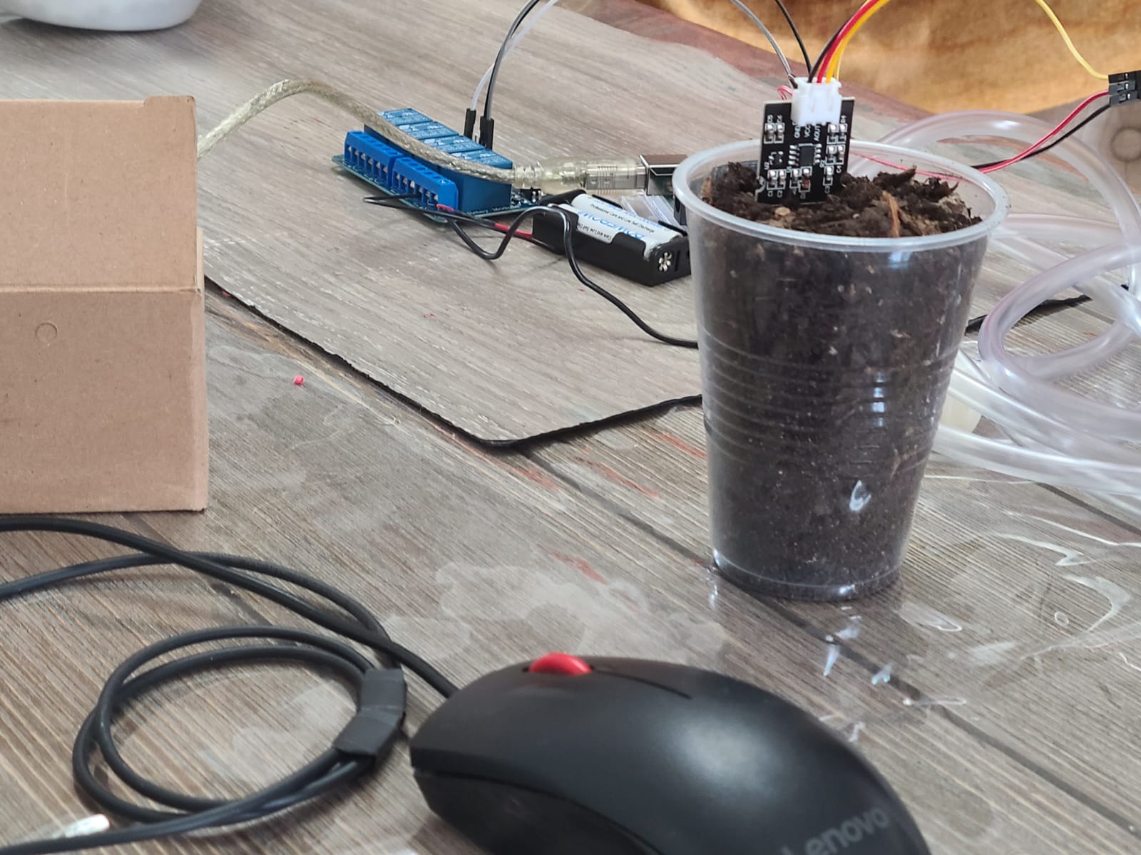 Relay and pump assembly